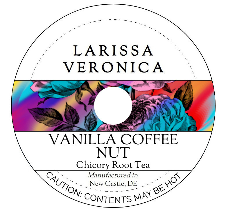 Vanilla Coffee Nut Chicory Root Tea <BR>(Single Serve K-Cup Pods)
