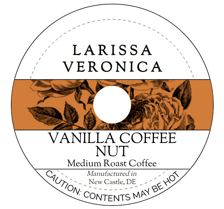 Vanilla Coffee Nut Medium Roast Coffee <BR>(Single Serve K-Cup Pods)