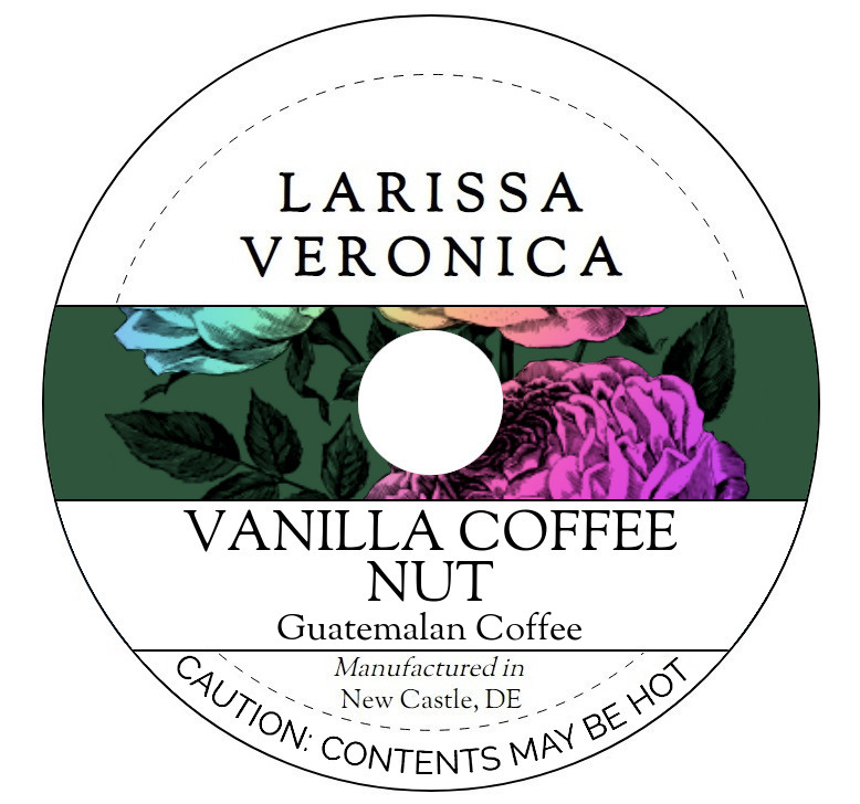 Vanilla Coffee Nut Guatemalan Coffee <BR>(Single Serve K-Cup Pods)