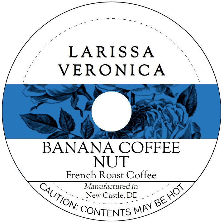 Banana Coffee Nut French Roast Coffee <BR>(Single Serve K-Cup Pods)