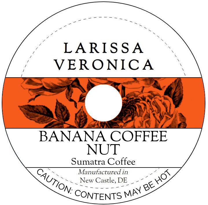 Banana Coffee Nut Sumatra Coffee <BR>(Single Serve K-Cup Pods)