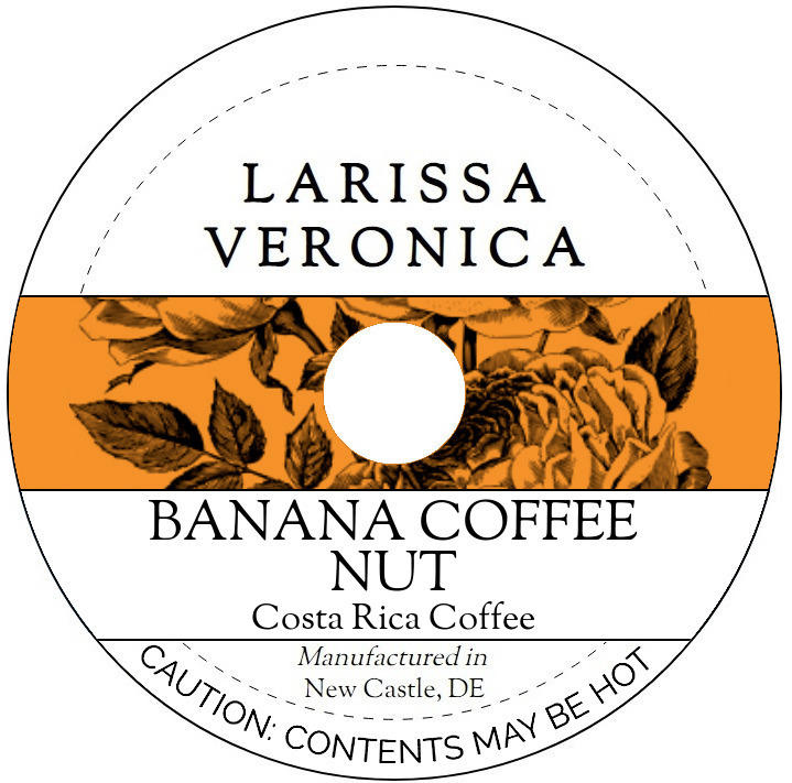 Banana Coffee Nut Costa Rica Coffee <BR>(Single Serve K-Cup Pods)