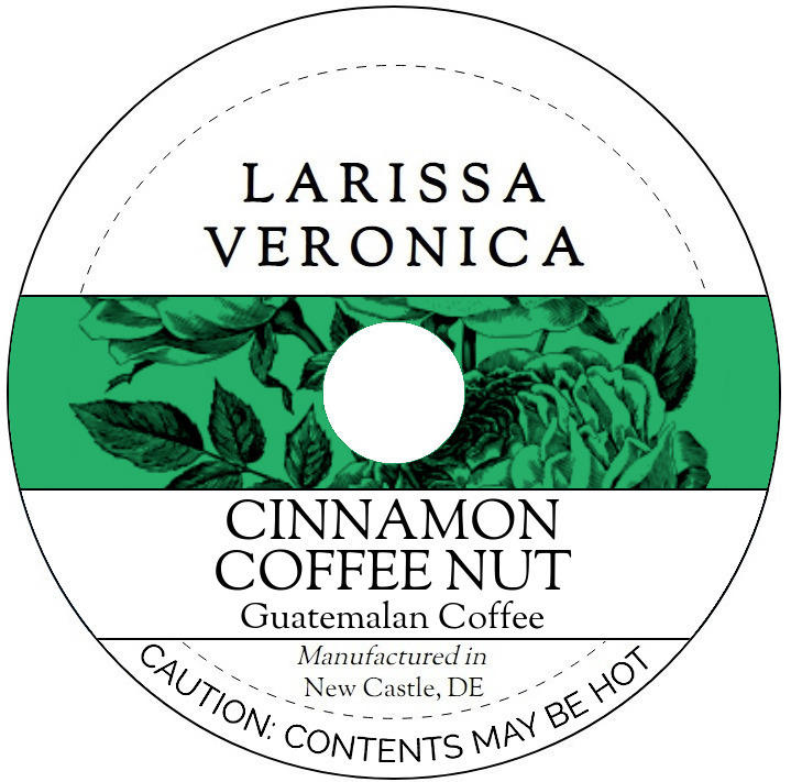 Cinnamon Coffee Nut Guatemalan Coffee <BR>(Single Serve K-Cup Pods)