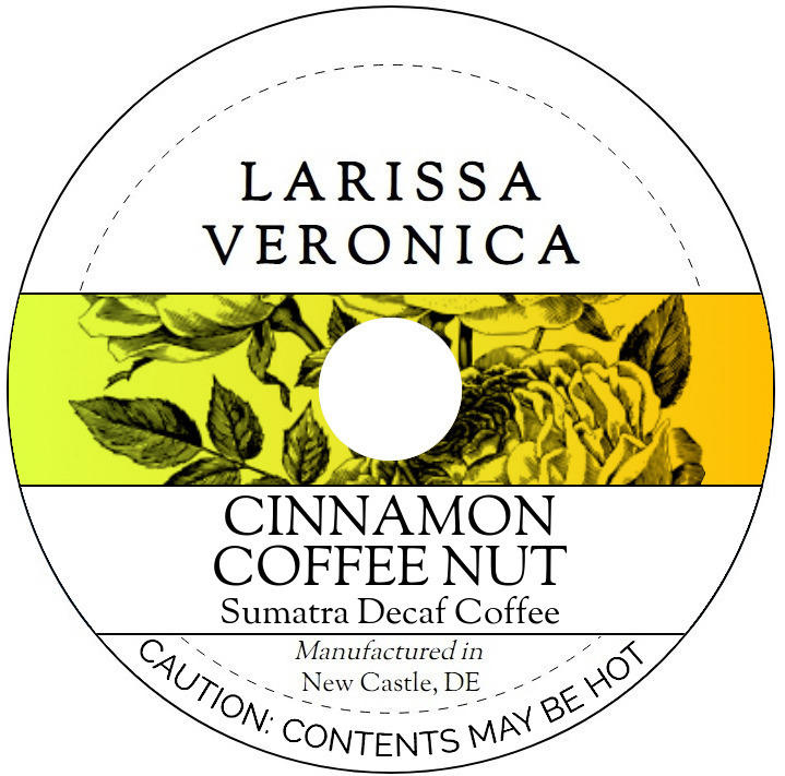 Cinnamon Coffee Nut Sumatra Decaf Coffee <BR>(Single Serve K-Cup Pods)