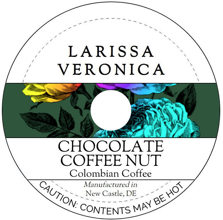 Chocolate Coffee Nut Colombian Coffee <BR>(Single Serve K-Cup Pods)