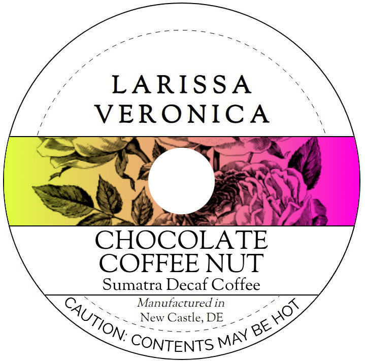 Chocolate Coffee Nut Sumatra Decaf Coffee <BR>(Single Serve K-Cup Pods)