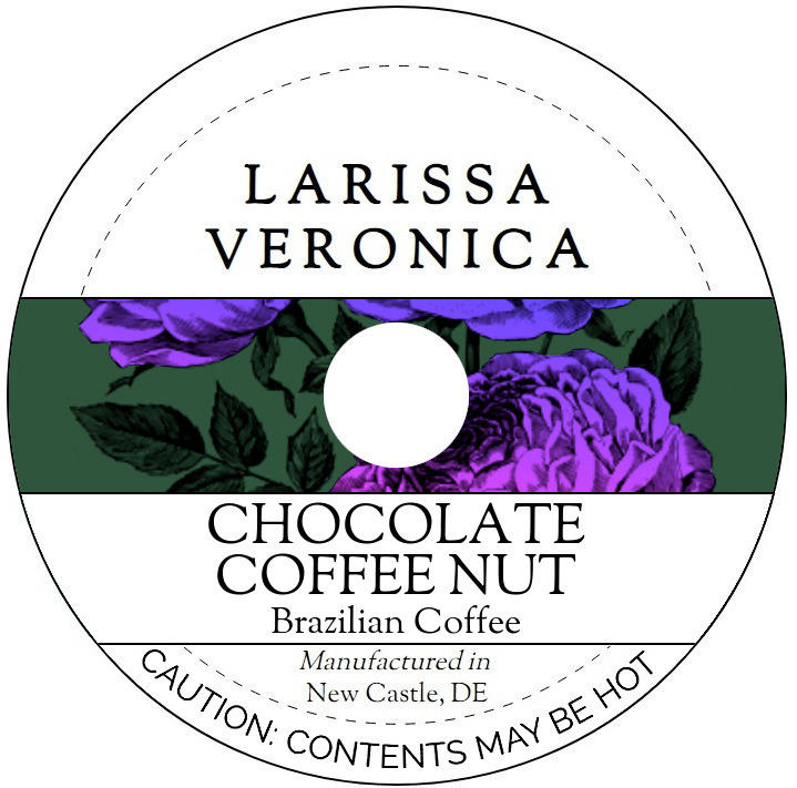 Chocolate Coffee Nut Brazilian Coffee <BR>(Single Serve K-Cup Pods)