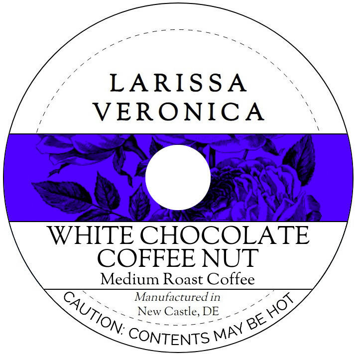 White Chocolate Coffee Nut Medium Roast Coffee <BR>(Single Serve K-Cup Pods)