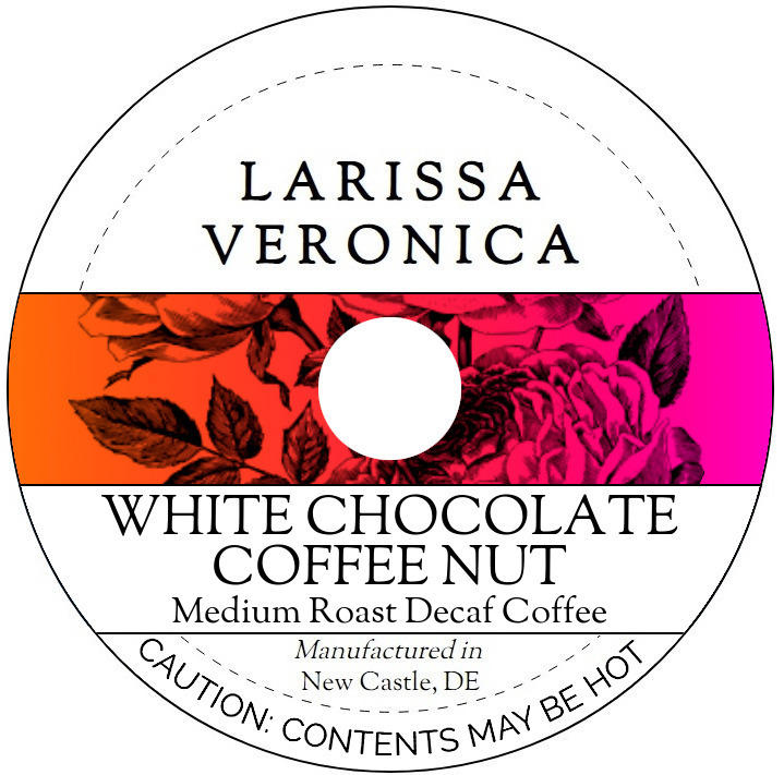 White Chocolate Coffee Nut Medium Roast Decaf Coffee <BR>(Single Serve K-Cup Pods)