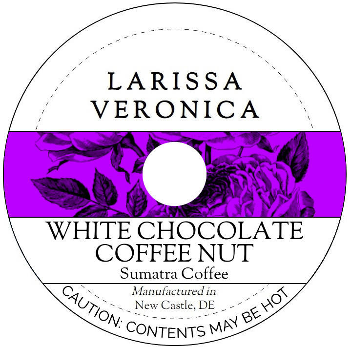 White Chocolate Coffee Nut Sumatra Coffee <BR>(Single Serve K-Cup Pods)