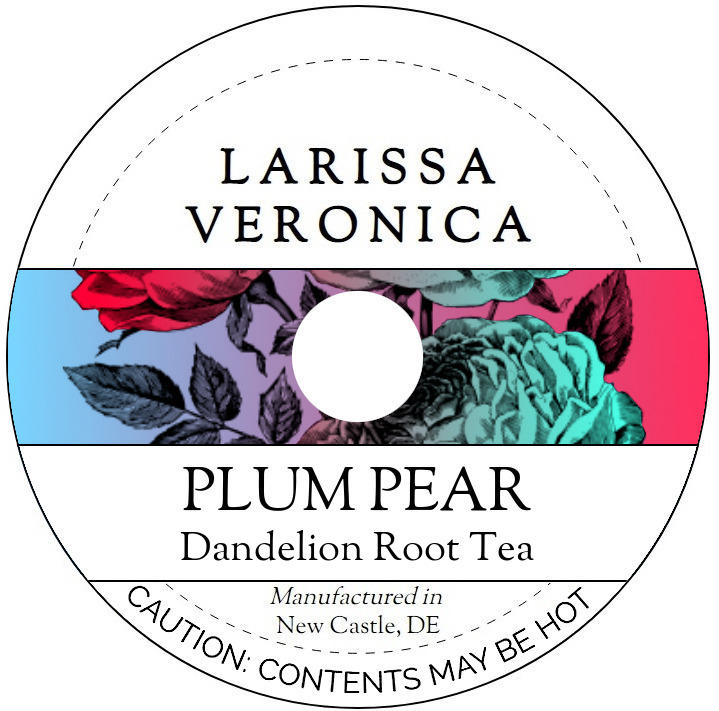 Plum Pear Dandelion Root Tea <BR>(Single Serve K-Cup Pods)