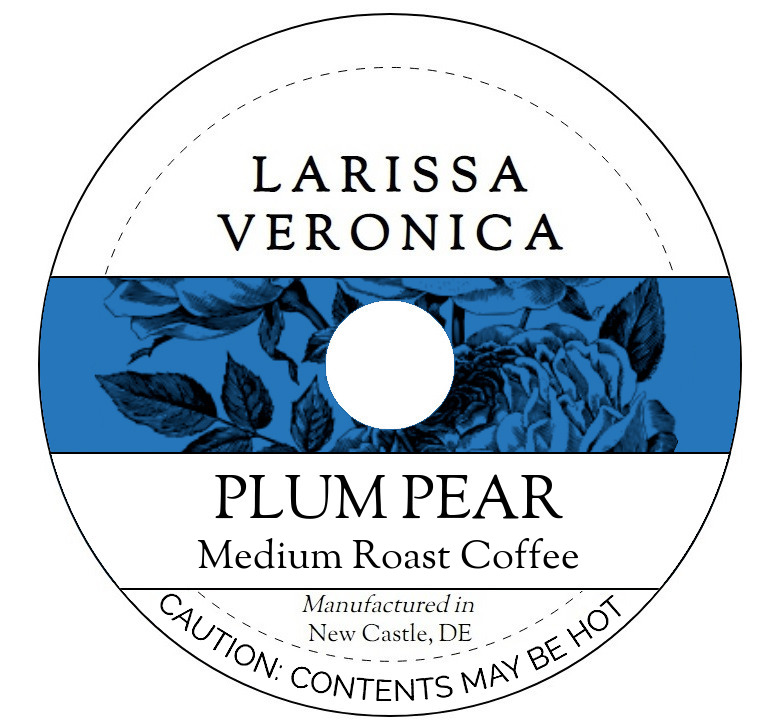 Plum Pear Medium Roast Coffee <BR>(Single Serve K-Cup Pods)
