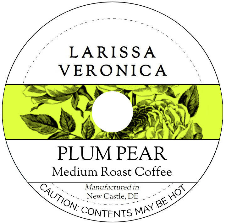 Plum Pear Medium Roast Coffee <BR>(Single Serve K-Cup Pods)