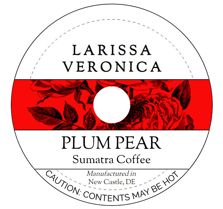 Plum Pear Sumatra Coffee <BR>(Single Serve K-Cup Pods)