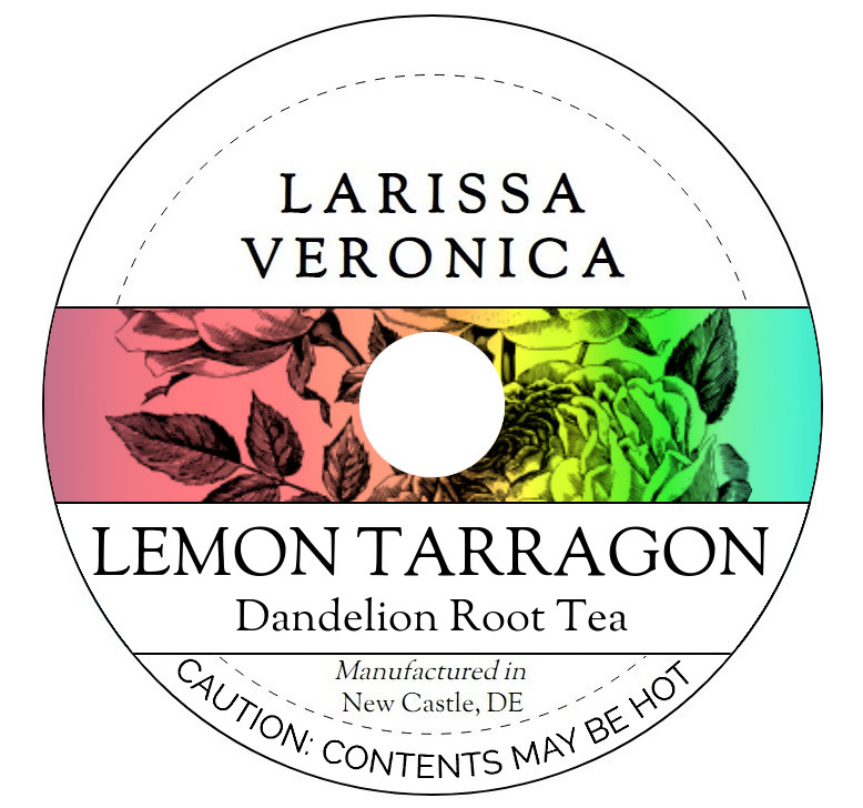 Lemon Tarragon Dandelion Root Tea <BR>(Single Serve K-Cup Pods)