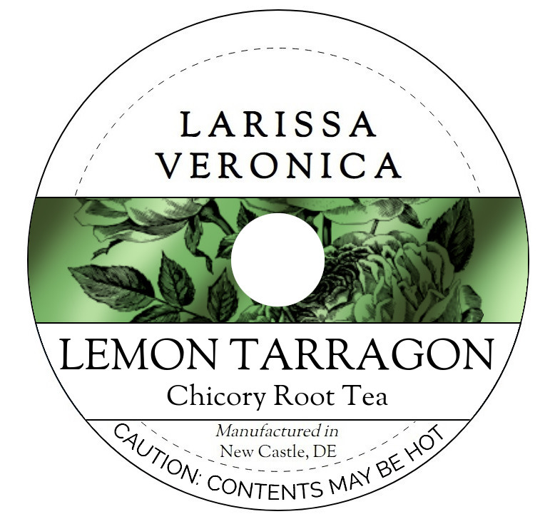 Lemon Tarragon Chicory Root Tea <BR>(Single Serve K-Cup Pods)
