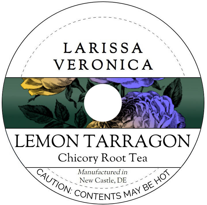 Lemon Tarragon Chicory Root Tea <BR>(Single Serve K-Cup Pods)