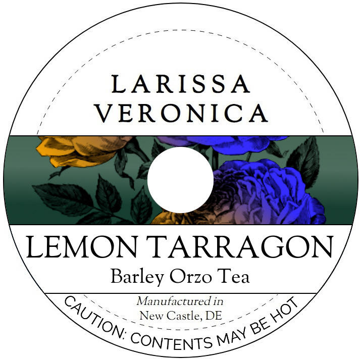 Lemon Tarragon Barley Orzo Tea <BR>(Single Serve K-Cup Pods)