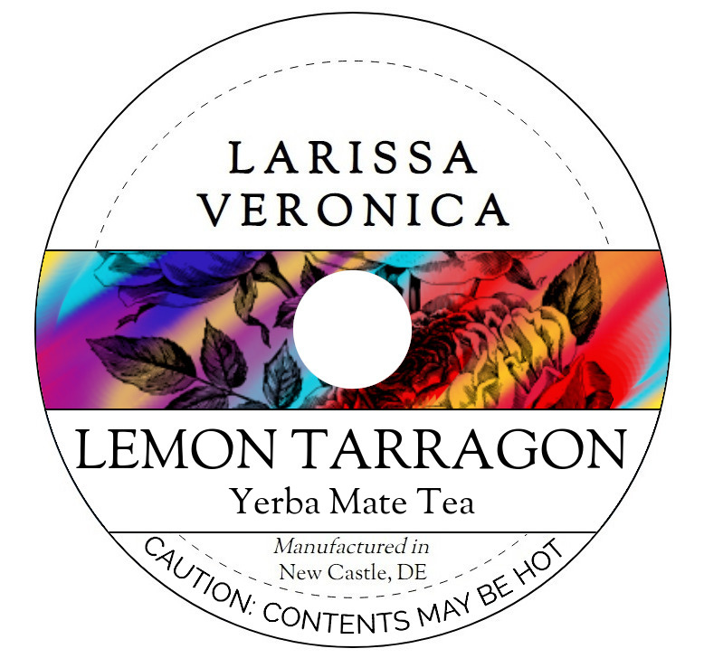 Lemon Tarragon Yerba Mate Tea <BR>(Single Serve K-Cup Pods)