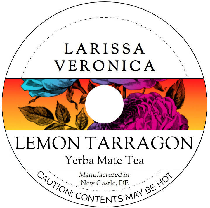 Lemon Tarragon Yerba Mate Tea <BR>(Single Serve K-Cup Pods)