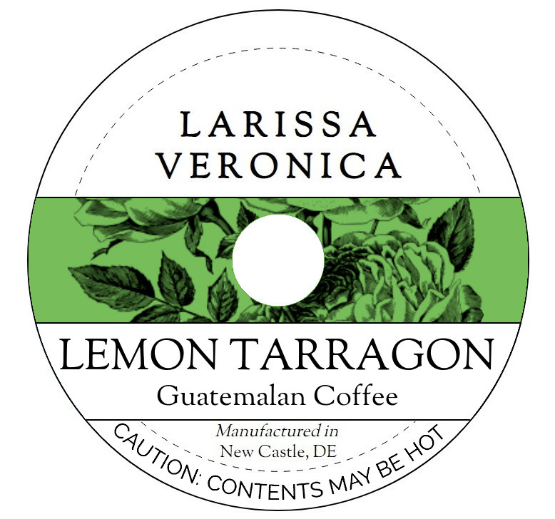 Lemon Tarragon Guatemalan Coffee <BR>(Single Serve K-Cup Pods)