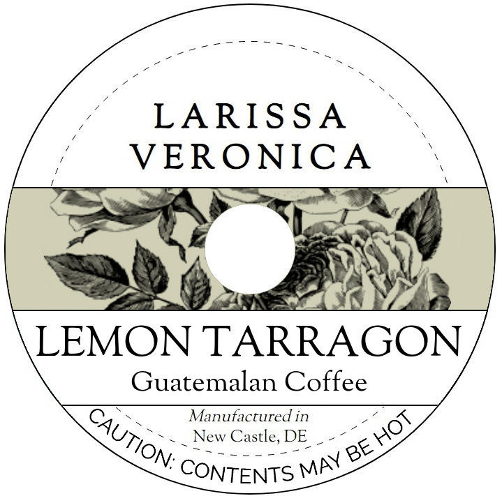 Lemon Tarragon Guatemalan Coffee <BR>(Single Serve K-Cup Pods)