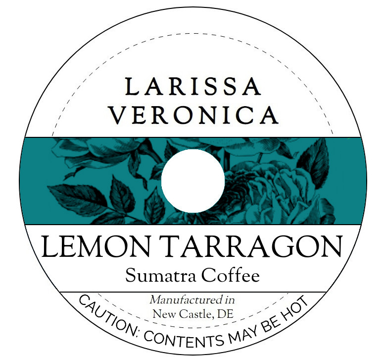 Lemon Tarragon Sumatra Coffee <BR>(Single Serve K-Cup Pods)