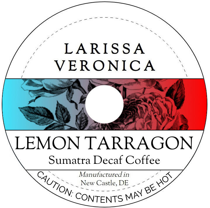 Lemon Tarragon Sumatra Decaf Coffee <BR>(Single Serve K-Cup Pods)