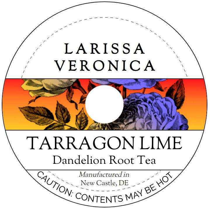 Tarragon Lime Dandelion Root Tea <BR>(Single Serve K-Cup Pods)