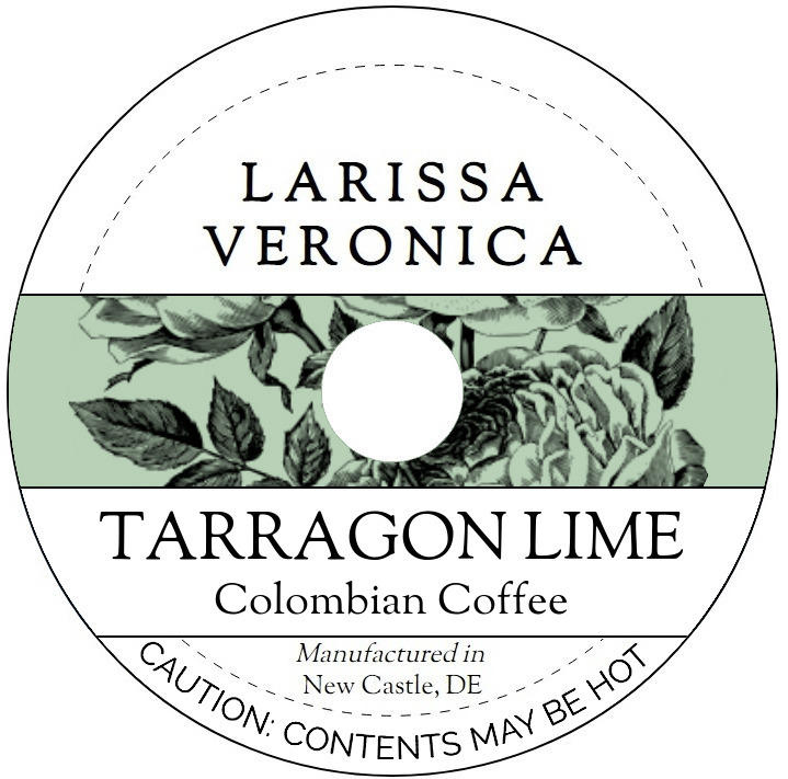 Tarragon Lime Colombian Coffee <BR>(Single Serve K-Cup Pods)