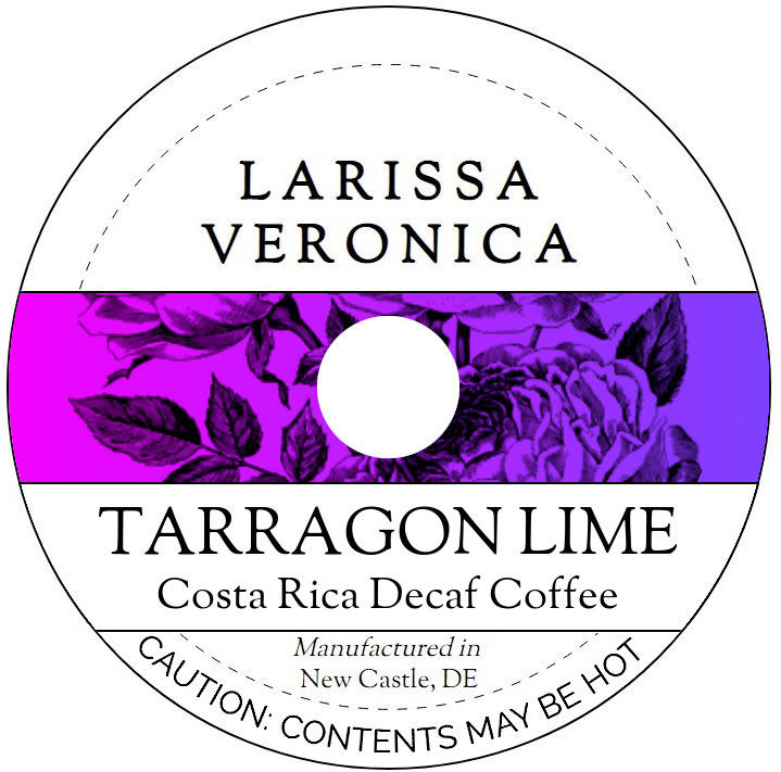 Tarragon Lime Costa Rica Decaf Coffee <BR>(Single Serve K-Cup Pods)