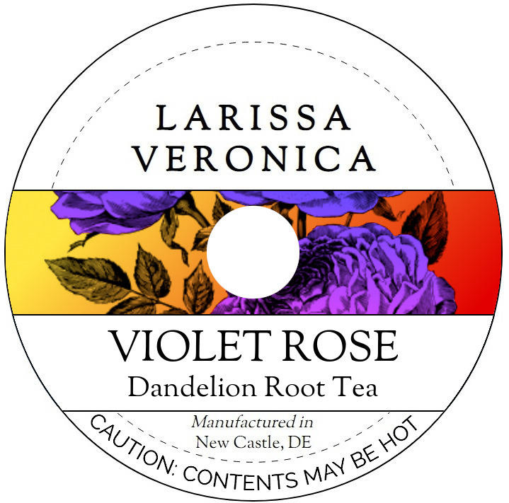 Violet Rose Dandelion Root Tea <BR>(Single Serve K-Cup Pods)