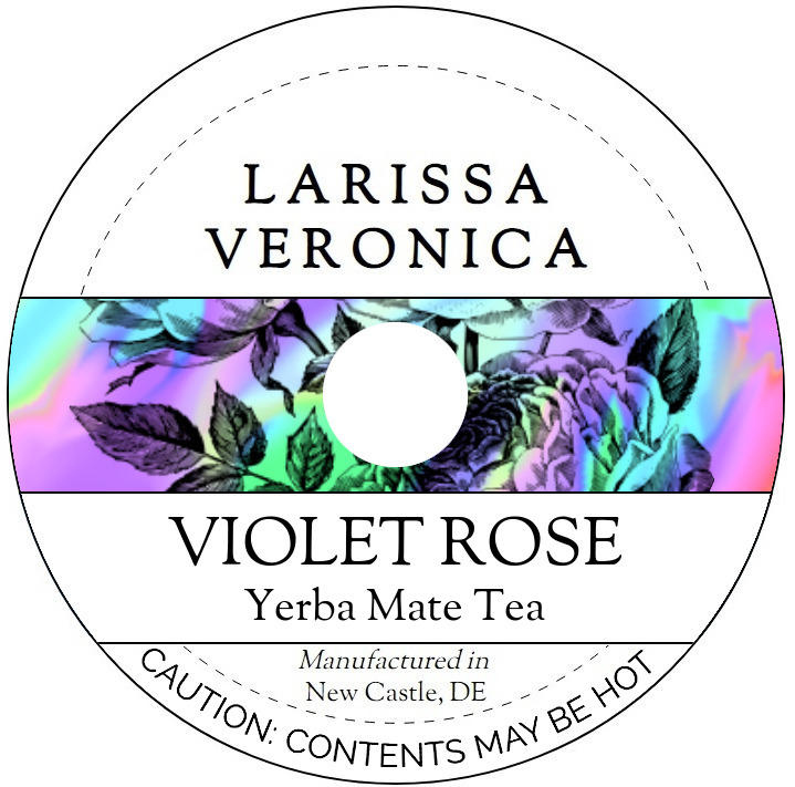 Violet Rose Yerba Mate Tea <BR>(Single Serve K-Cup Pods)