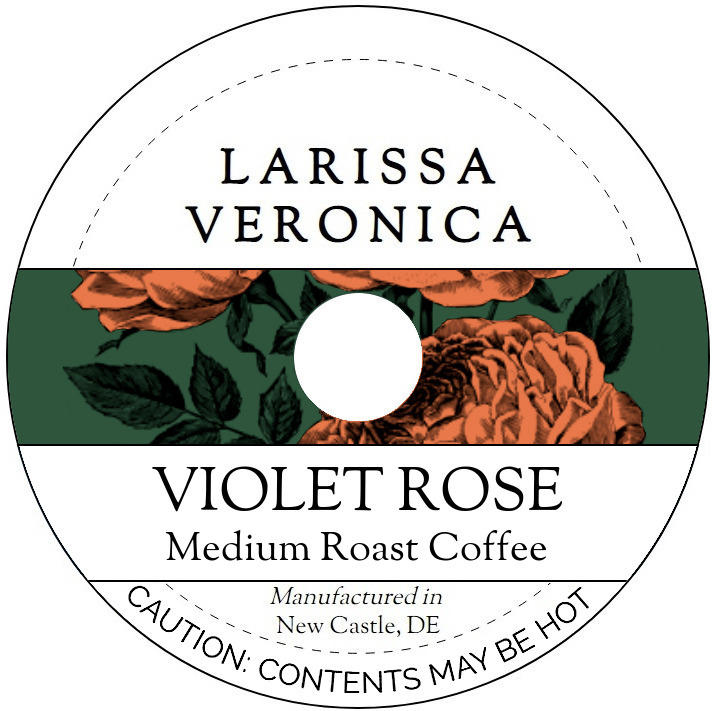 Violet Rose Medium Roast Coffee <BR>(Single Serve K-Cup Pods)