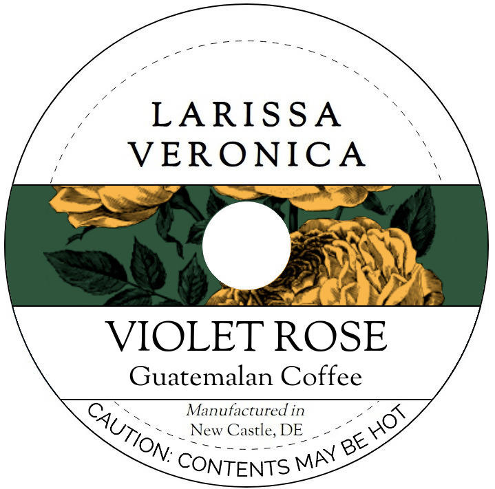 Violet Rose Guatemalan Coffee <BR>(Single Serve K-Cup Pods)