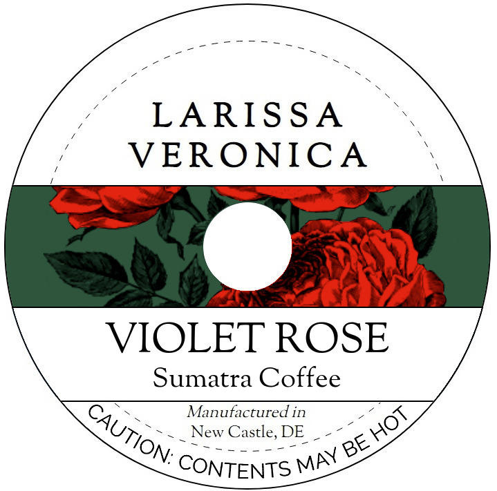 Violet Rose Sumatra Coffee <BR>(Single Serve K-Cup Pods)