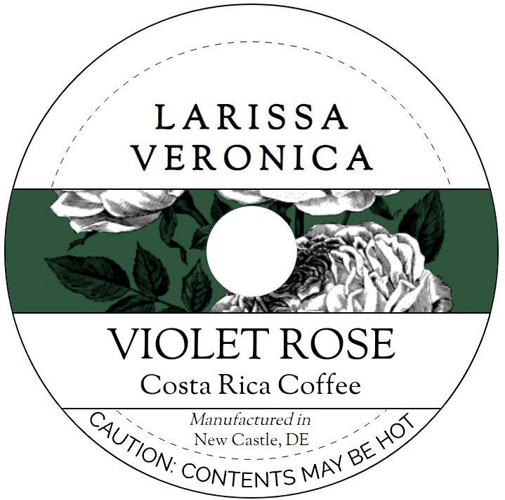 Violet Rose Costa Rica Coffee <BR>(Single Serve K-Cup Pods)