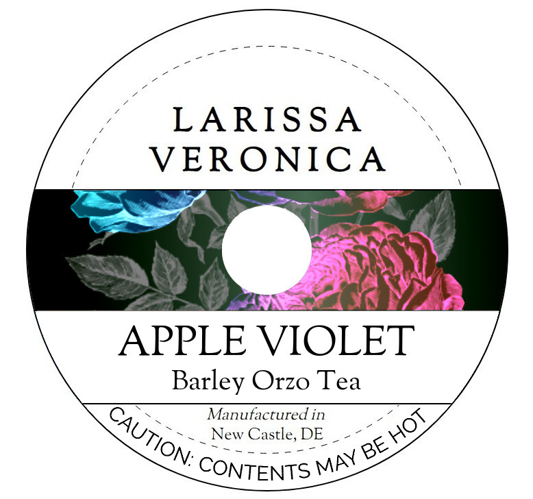 Apple Violet Barley Orzo Tea <BR>(Single Serve K-Cup Pods)