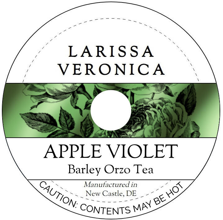 Apple Violet Barley Orzo Tea <BR>(Single Serve K-Cup Pods)