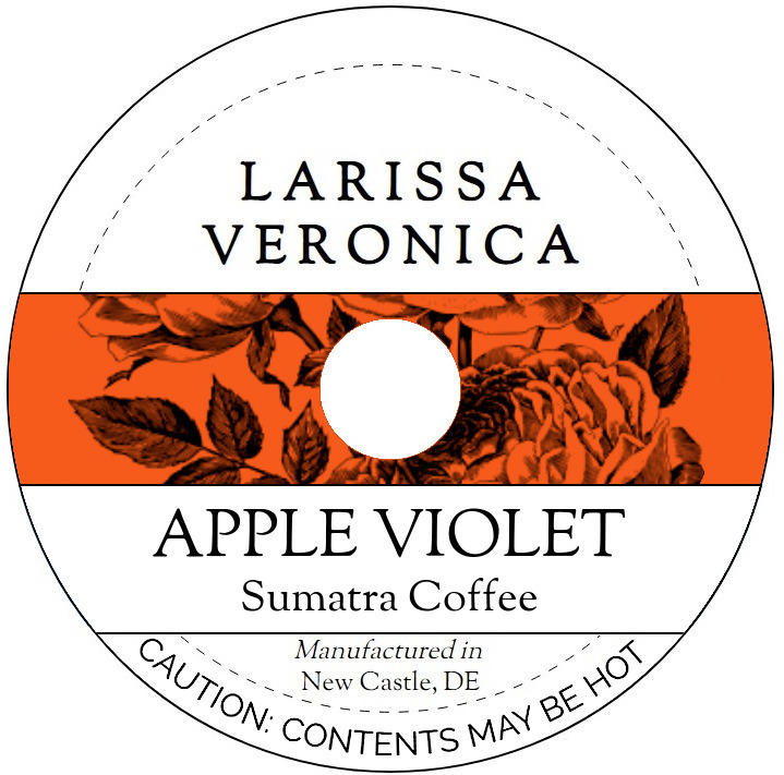 Apple Violet Sumatra Coffee <BR>(Single Serve K-Cup Pods)