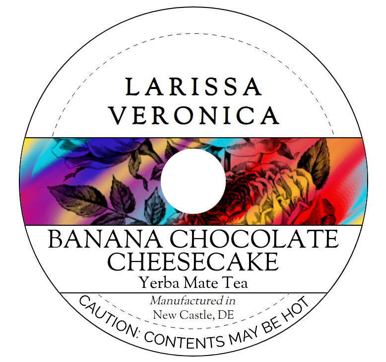 Banana Chocolate Cheesecake Yerba Mate Tea <BR>(Single Serve K-Cup Pods)