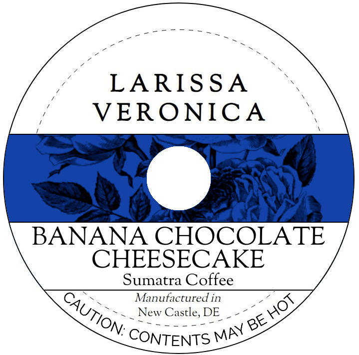 Banana Chocolate Cheesecake Sumatra Coffee <BR>(Single Serve K-Cup Pods)