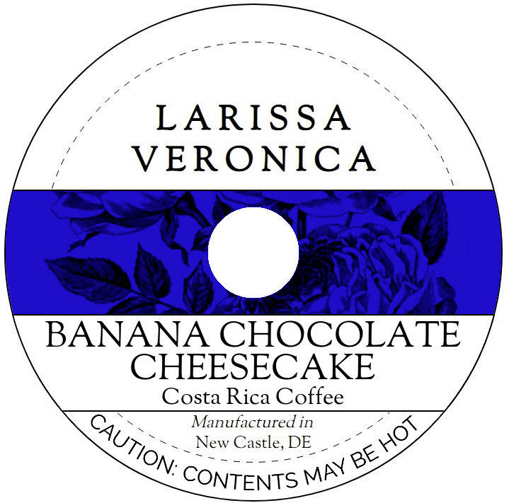Banana Chocolate Cheesecake Costa Rica Coffee <BR>(Single Serve K-Cup Pods)