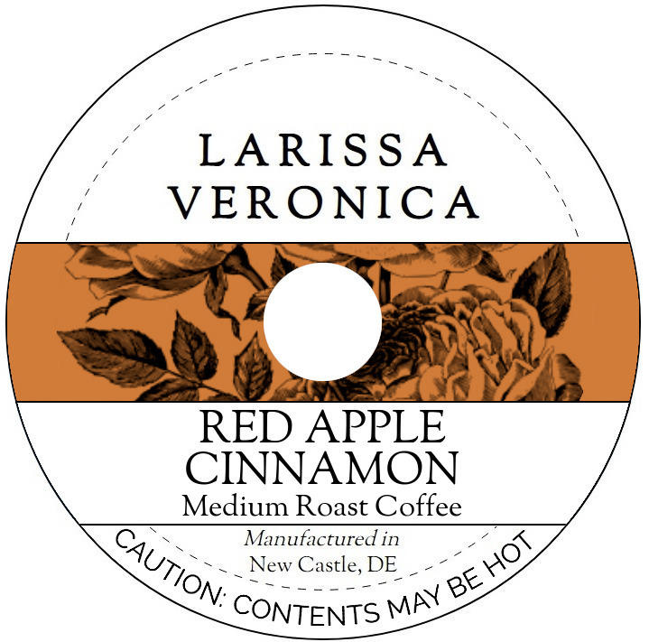 Red Apple Cinnamon Medium Roast Coffee <BR>(Single Serve K-Cup Pods)