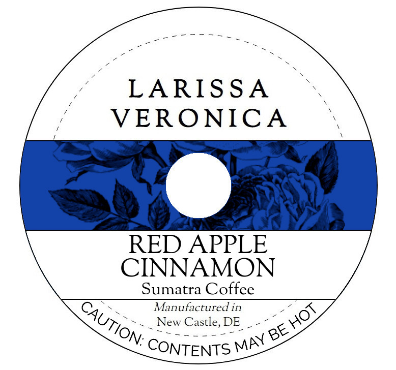 Red Apple Cinnamon Sumatra Coffee <BR>(Single Serve K-Cup Pods)