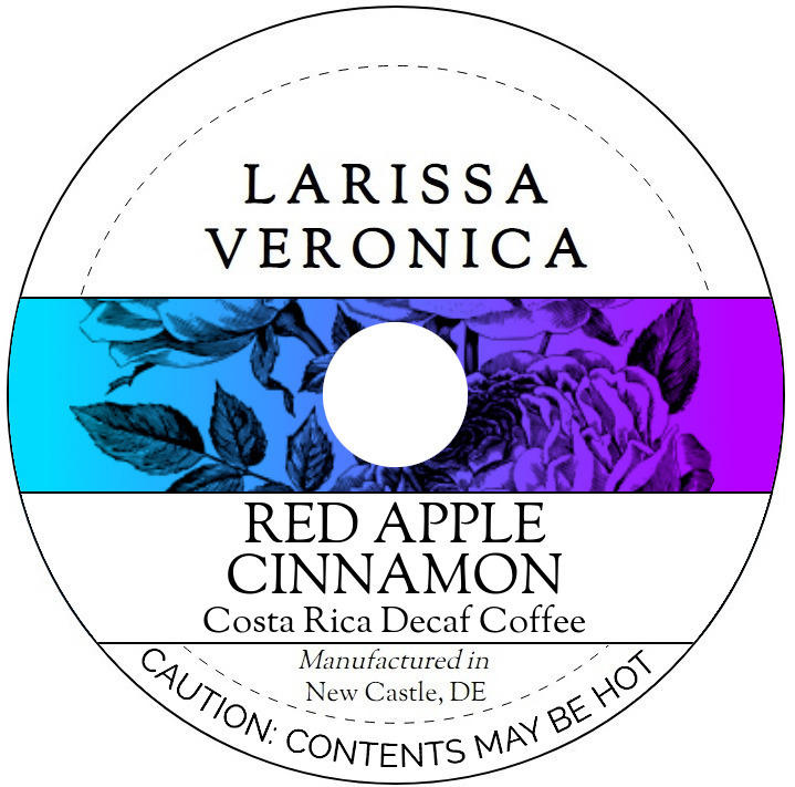 Red Apple Cinnamon Costa Rica Decaf Coffee <BR>(Single Serve K-Cup Pods)