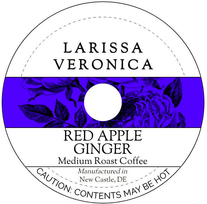 Red Apple Ginger Medium Roast Coffee <BR>(Single Serve K-Cup Pods)