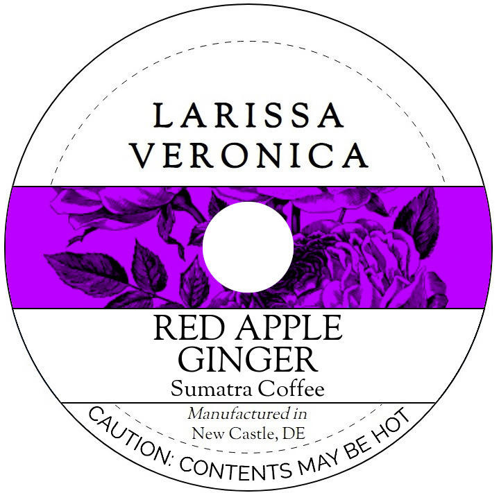 Red Apple Ginger Sumatra Coffee <BR>(Single Serve K-Cup Pods)
