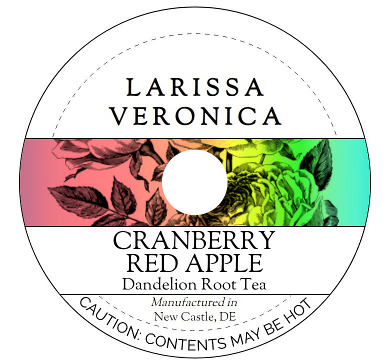 Cranberry Red Apple Dandelion Root Tea <BR>(Single Serve K-Cup Pods)