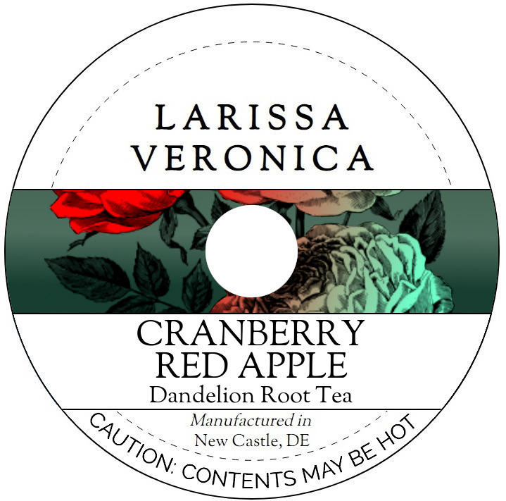 Cranberry Red Apple Dandelion Root Tea <BR>(Single Serve K-Cup Pods)